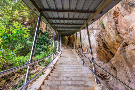 Nam Thean Tong Cave Temple is one of the oldest cave temples in Ipoh, dating back to 1867. It was first discovered by a Chinese Taoist priest.の写真素材