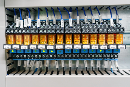high technology Industrial Machine control by PLC programing logical control for manufacturing, The...