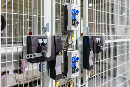 Door Interlock Switches for the protection of safety doors before entry machine