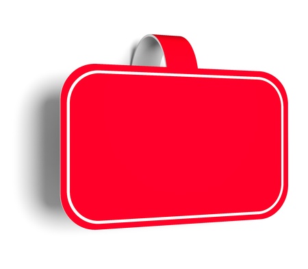 A 3d illustration of sticker for promote various products.の写真素材