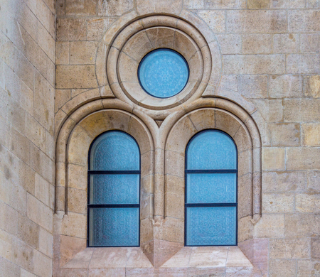 Church windowsの写真素材