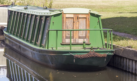 Narrow boatの写真素材