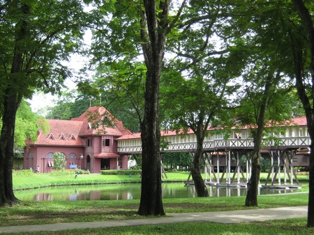 Sanamchan Palace, Thailandの写真素材
