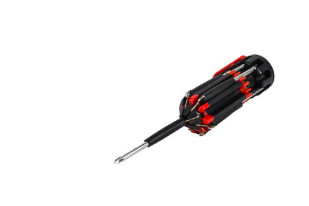 screwdriver on white background