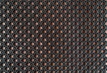 Ancient wooden device for fabric stamp and printの写真素材