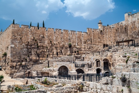 View on Al-Aqsa mosque, Jerusalem Old City