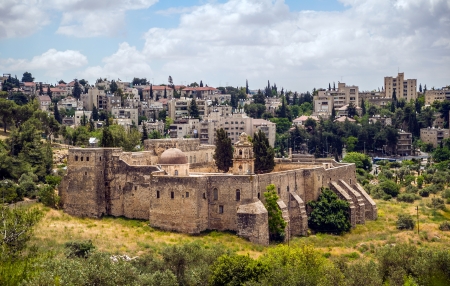 View on the Georgian Monastery of the Cross, Jerusalemの写真素材