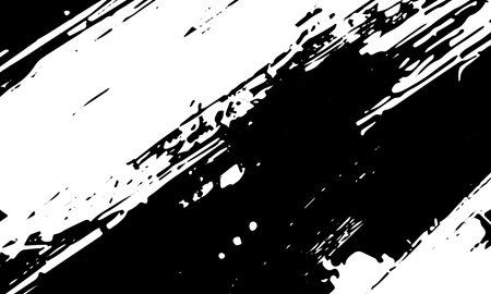 Grunge detailed black abstract texture. Vector background.のイラスト素材
