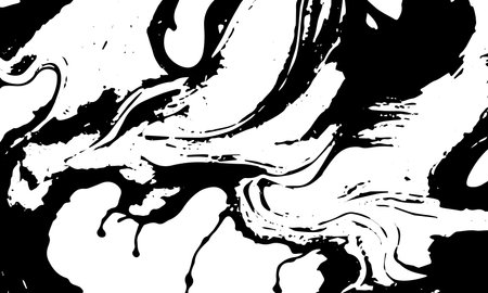 Grunge detailed black abstract texture. Vector background.のイラスト素材