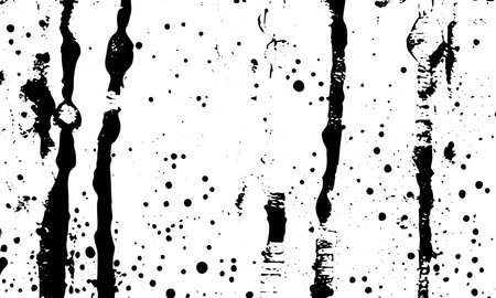 Grunge detailed black abstract texture. Vector backgroundのイラスト素材