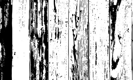 Grunge detailed black abstract texture. Stripes, veins. Vector background wood planks panelsのイラスト素材