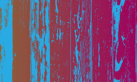 Colorful gradient grunge background. Vector background, banner, wallpaper, cover. Wood panel boardsのイラスト素材