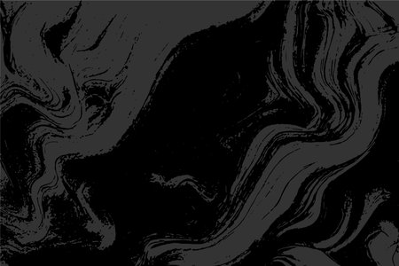 Grunge intertwined texture, threads, lines, wire, veins, monochrome. Grunge old detailed black texture. Vector backgroundのイラスト素材