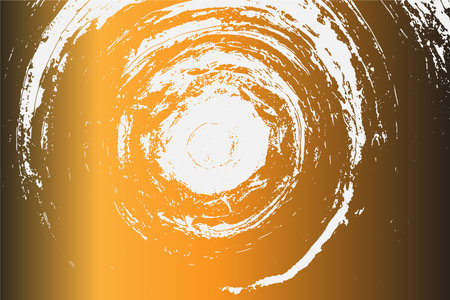 Grunge intertwined texture, threads, lines, wire, veins. Grunge old detailed texture. Vector background. Gold on whiteのイラスト素材