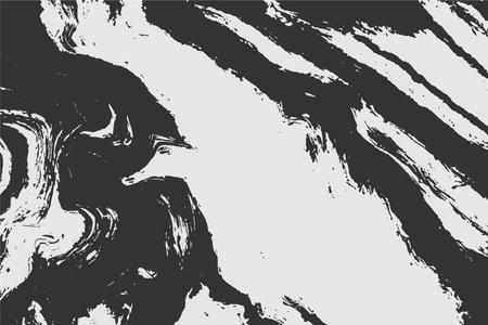 Grunge detailed intertwined texture, threads, lines, wire, veins, monochrome. Grunge old detailed black and white, gray texture. Vector backgroundのイラスト素材