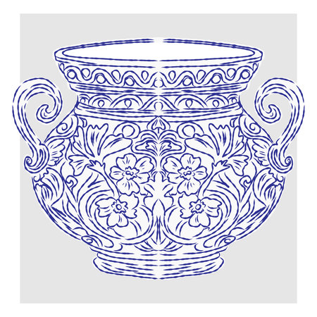 Vintage hand-drawn illustration with clean, crisp lines. Pen and ink.のイラスト素材