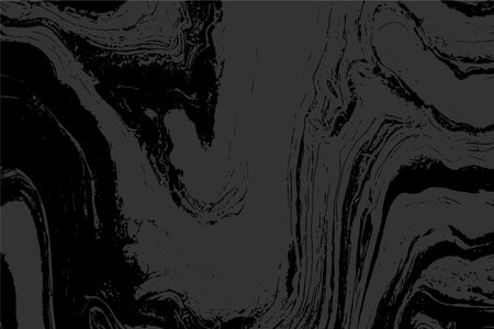 Grunge intertwined texture, threads, lines, wire, veins, monochrome. Grunge old detailed black texture. Vector backgroundのイラスト素材