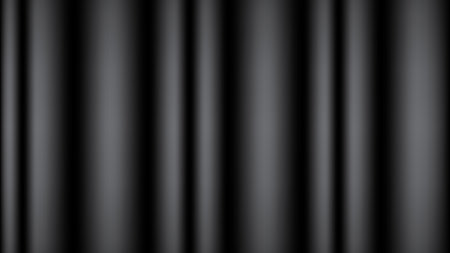 Black curtain background. Realistic vector illustration. Can be used for wallpaper, web page background, web banners.のイラスト素材