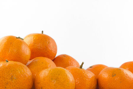 Orange fresh from the farm for do orange juiceの写真素材