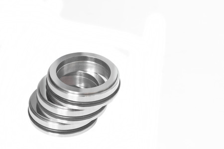 Mechanical Seals for prevent liquid leak for the industryの写真素材