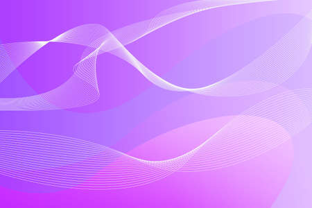 Abstract purple wave design のイラスト素材