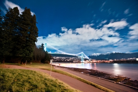 Lions Gate Bridgeの写真素材