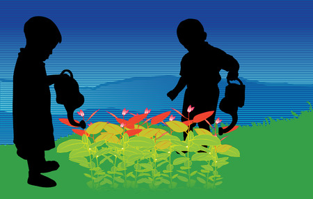 Plantingのイラスト素材