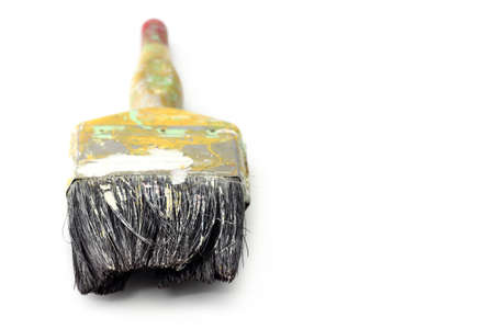 Paint brush, on a white background