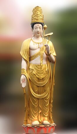 Kuan Yin in Temple Chinaの写真素材