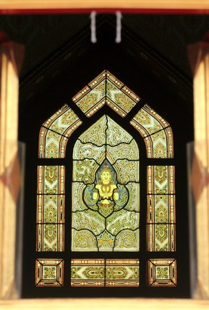 Window pattern, Thailandの写真素材
