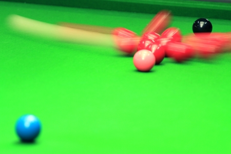 Shooting Snooker distributionの写真素材