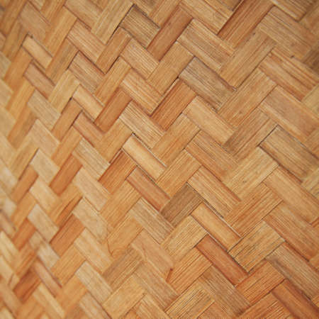 Bamboo striped woven backgroundの写真素材