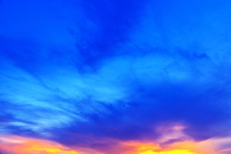 Colorful of sky の写真素材