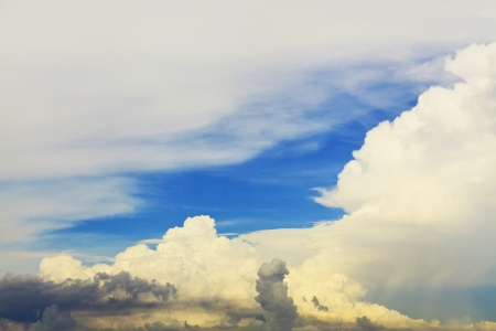 Blue skyの写真素材
