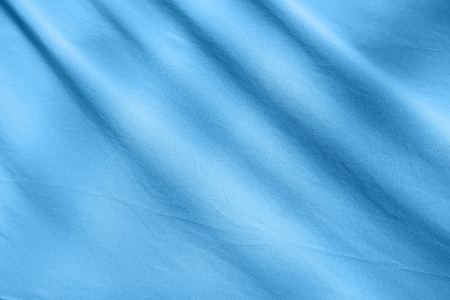 Blue fabric texture background の写真素材