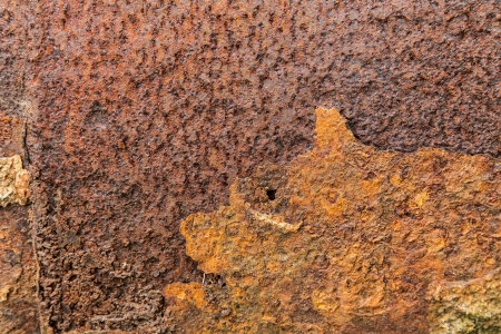 Rust steel background textureの写真素材