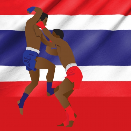 Thai boxingの写真素材