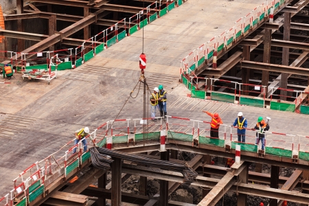 Construction Siteのeditorial素材