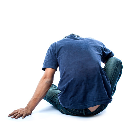 The desperate anxiety の写真素材