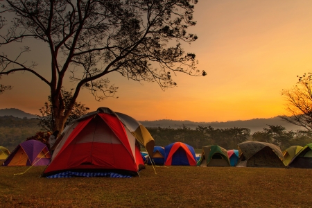 Camping の写真素材