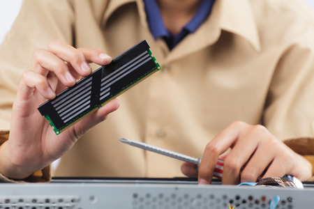 Computer Technicianの写真素材