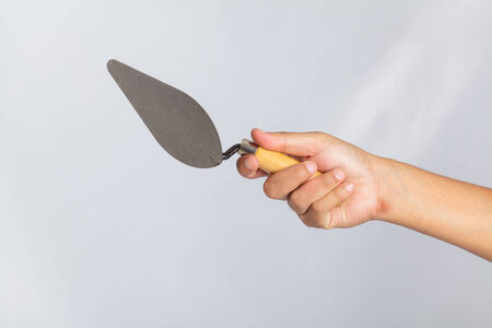 Construction trowelの写真素材