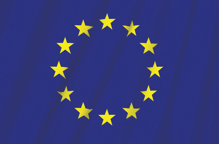 Flag of European Unionの写真素材