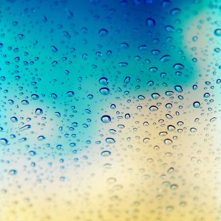 Rain on glass