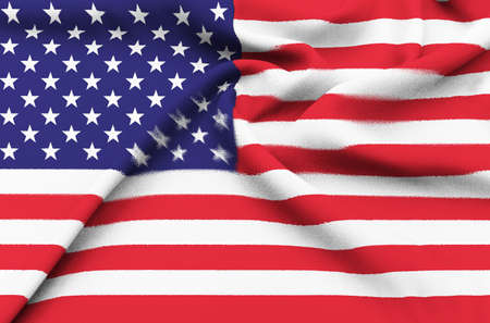 Fabric Flag of United States of America
