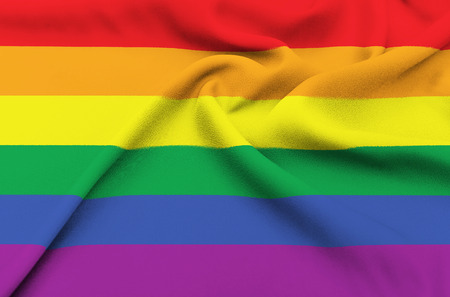 Gay pride flag
