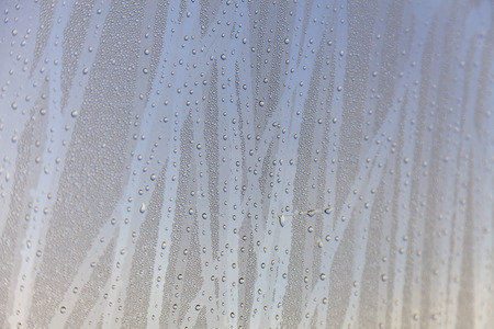 Rain on the glass
