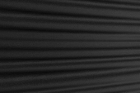 Black fabric texture backgroundの写真素材
