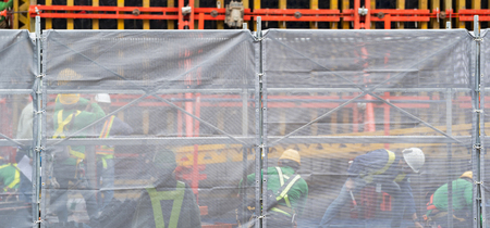 Construction siteの写真素材