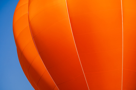 Balloon on blue sky backgroundの写真素材